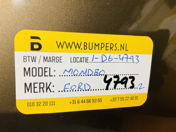BUMPER Ford Mondeo VOORBUMPER 1-D6-4793z
