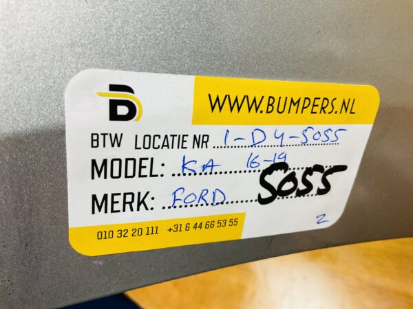 BUMPER Ford Ka 2016-2019 VOORBUMPER 1-D4-5055z