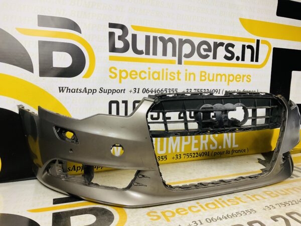 BUMPER Audi A6 C7 4G 2010-2014 (4G0807437) VOORBUMPER 1-H6-5063z