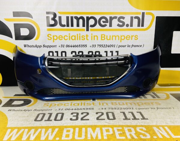 BUMPER Peugeot 208 + Grill 2012-2016 VOORBUMPER 2-J2-5076z