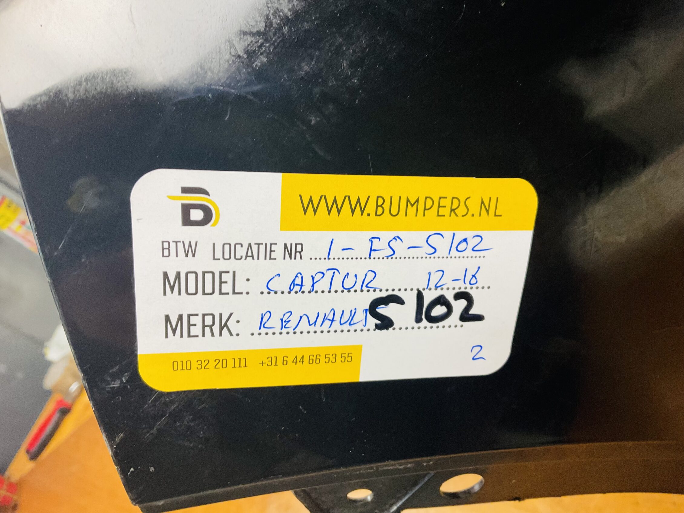 BUMPER Renault Captur 2012-2016 VOORBUMPER 2-F5-5102z