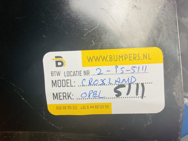 BUMPER Opel Crossland VOORBUMPER 2-i5-5111z