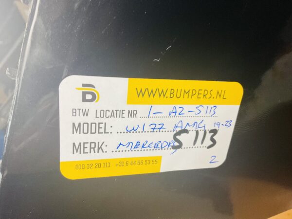 BUMPER Mercedes A Klasse W177 AMG 6xpdc 2019-2023 VOORBUMPER 1-A2-5113z