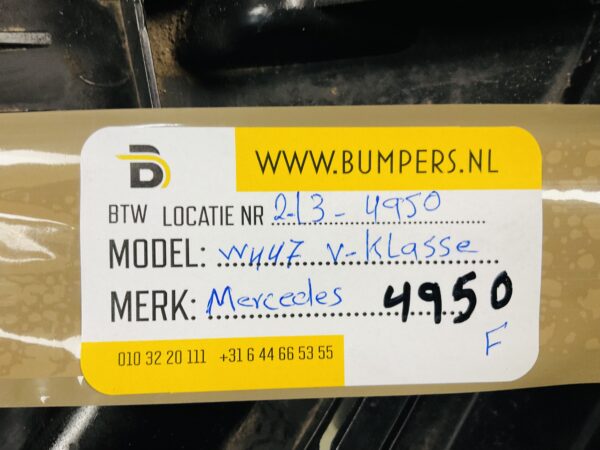 Onderplaat Mercedes W447 V Klasse A4478856400 Bumperlip 2-L4B-4950F