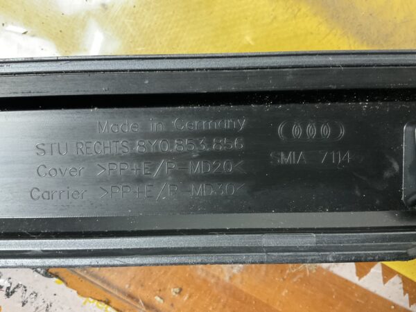 Zijskirt Audi A3 8Y0 S Line S3 2020 Rechts 8Y0.853856 Dorpel 2-L7-4718F