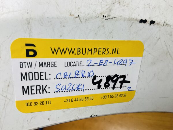 BUMPER Suzuki Celerio 2014-2023 VOORBUMPER 2-E8-4897z