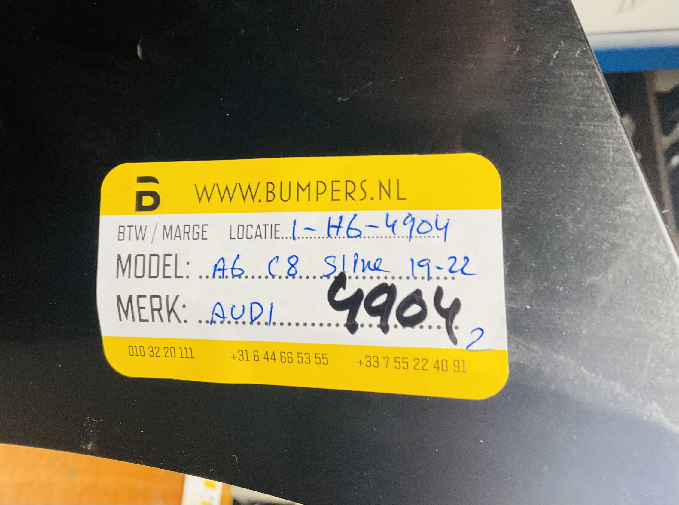 BUMPER Audi A6 C8 S-Line Sline 2019-2022 VOORBUMPER 1-H6-4904z