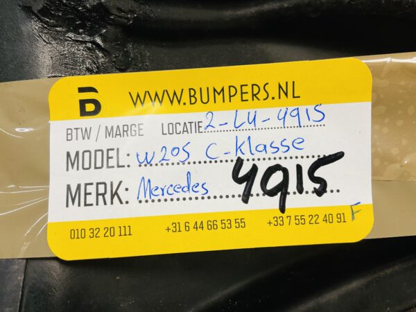 Onderplaat Mercedes C Klasse W205 A2055200000 Bumperlip 2-L3E-4915z