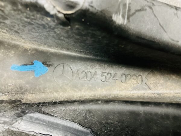 Onderplaat Mercedes C Klasse W204 A2045240230 Bumper lip 2-L4-4918F