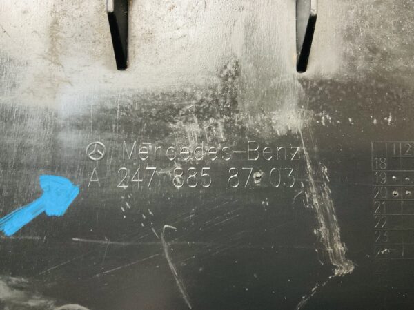 Onderplaat Mercedes W247 B Klasse A2478858703 Bumperlip 2-L3-4928F