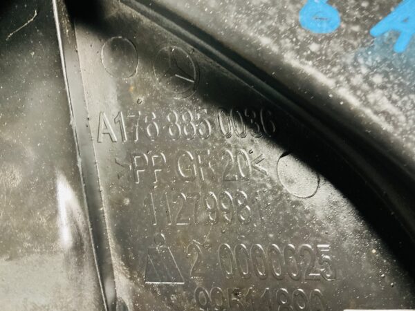 Onderplaat Mercedes W176 AMG A1768850036 Bumperlip 2-L3-5116F