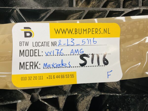 Onderplaat Mercedes W176 AMG A1768850036 Bumperlip 2-L3-5116F