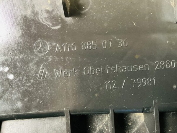 Onderplaat Mercedes W176 AMG A1768850736 Bumperlip 2-L3-5122F