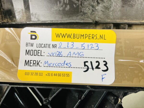 Onderplaat Mercedes W176 AMG A1768850736 Bumperlip 2-L3-5123F