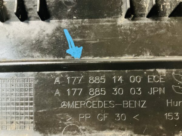 Onderplaat Mercedes W177 A Klasse A1778851400 Bumperlip 2-L9-5138F