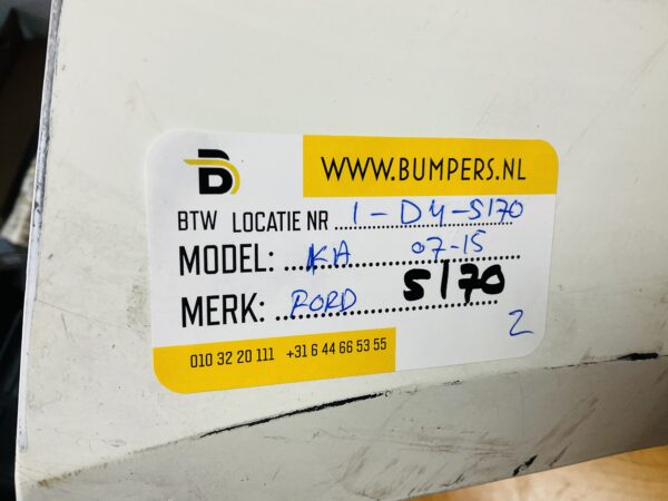 BUMPER Ford Ka 2007-2015 VOORBUMPER 1-D4-5170z