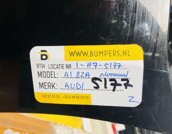BUMPER Audi A5 82A Normaal VOORBUMPER 1-H7-5177z