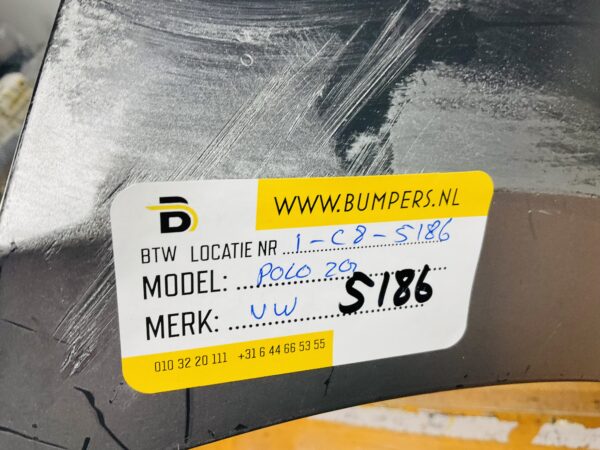 BUMPER Volkswagen Polo 2G 2017-2022 VOORBUMPER 1-C8-5186z