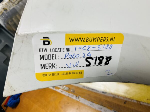 BUMPER Volkswagen Polo 2G 2017-2022 VOORBUMPER 1-C8-5188z