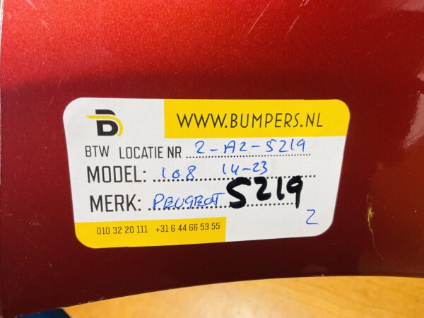 BUMPER Peugeot 108 2014-2023 VOORBUMPER 2-A2-5219z