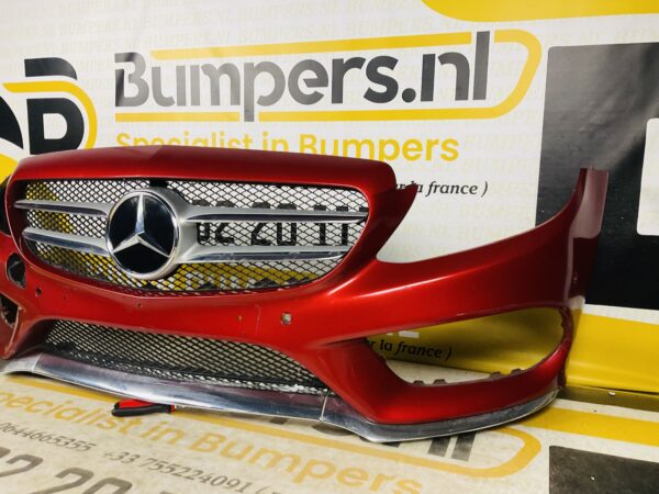 BUMPER Mercedes C Klasse W205 AMG 2014-2017 VOORBUMPER 1-A4-5225z