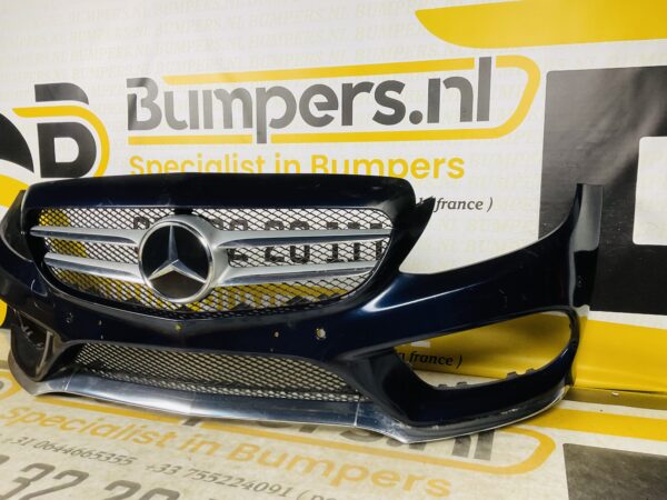 BUMPER Mercedes C Klasse W205 AMG 2014-2017 VOORBUMPER 1-A4-5237z