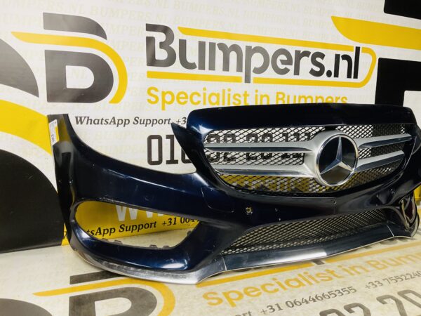 BUMPER Mercedes C Klasse W205 AMG 2014-2017 VOORBUMPER 1-A4-5237z