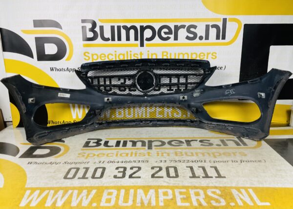 BUMPER Mercedes C Klasse W205 AMG 2014-2017 VOORBUMPER 1-A4-5237z