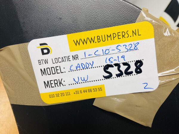 BUMPER Volkswagen Caddy 2015-2019 VOORBUMPER 1-C10-5328z