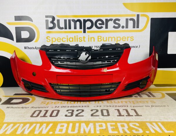 BUMPER Opel Corsa D 2007-2011 VOORBUMPER 2-i1-4852z
