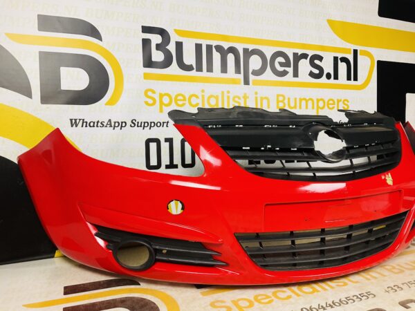BUMPER Opel Corsa D 2007-2011 VOORBUMPER 2-i1-4852z