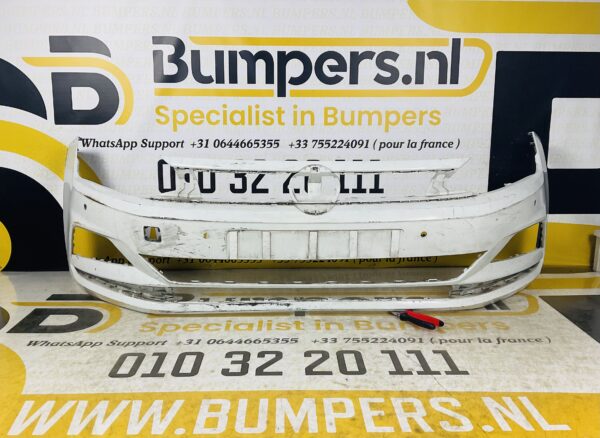 BUMPER Volkswagen Polo 2G 2017-2022 VOORBUMPER 1-C8-4967z