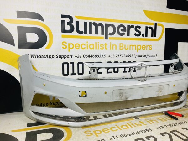 BUMPER Volkswagen Polo 2G 2017-2022 VOORBUMPER 1-C8-4968z