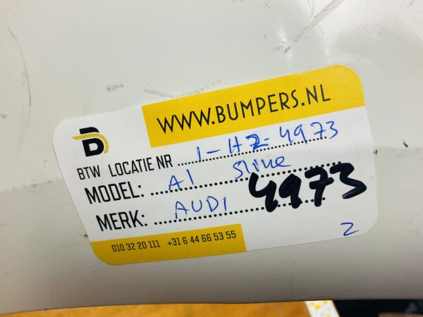 BUMPER Audi A1 82A Normaal 2019-2023 VOORBUMPER 1-H7-4973z