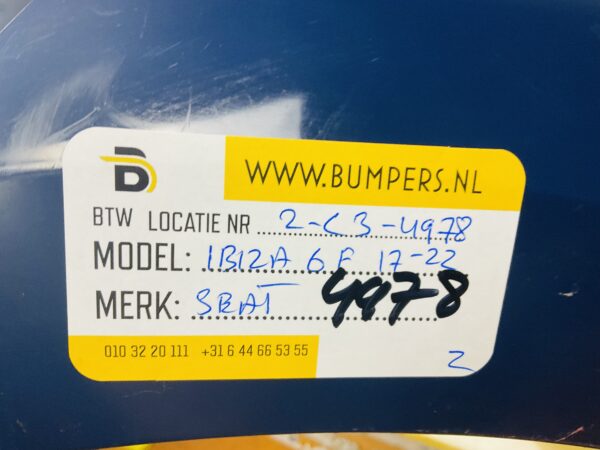 BUMPER Seat Ibiza 6F 2017-2022 VOORBUMPER 2-C3-4978z
