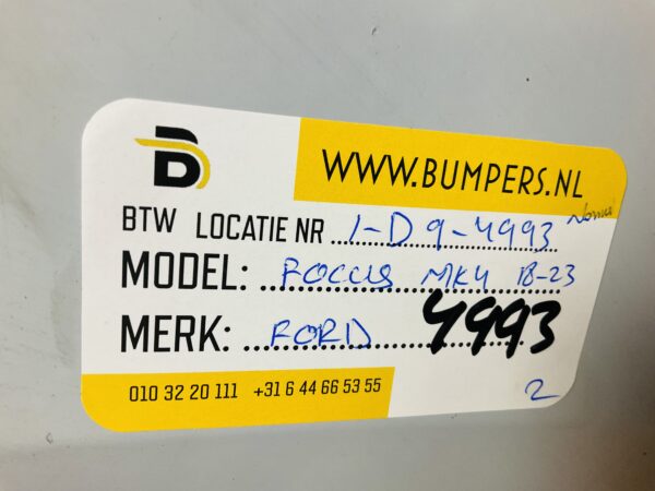 BUMPER Ford Focus MK4 2018-2023 VOORBUMPER 1-D9-4993z