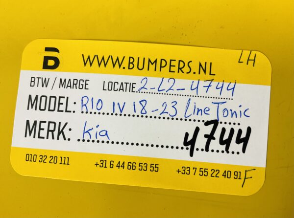 Zijskirt Kia Rio IV GT Line Tonic 18-23 Links 87753-H8300 Dorpel 2-L2-4744F