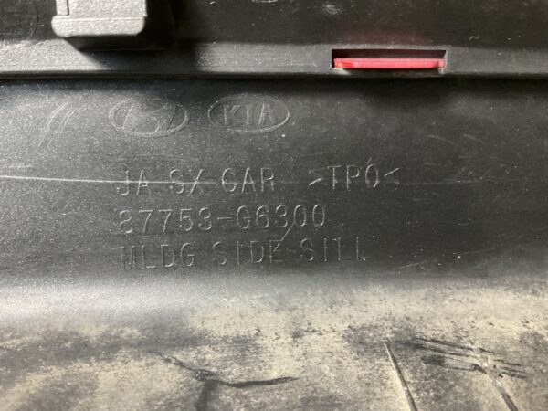 Zijskirt Kia D5 Picanto GT Line 2017 Links 87753-G630 Dorpel 2-L2-4745F