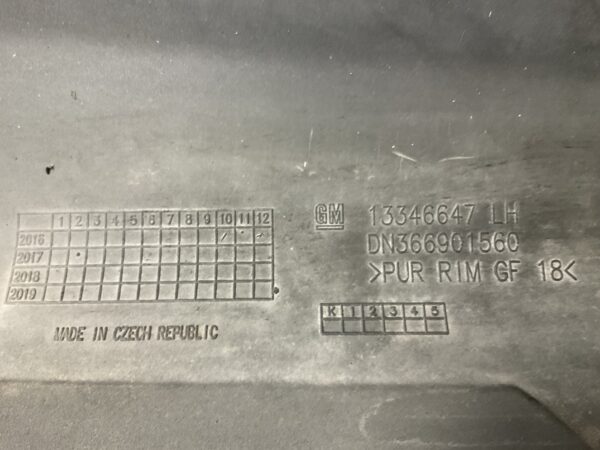 Zijskirt Opel 3D Astra J GTC OPC Line  Links 13346647 Dorpel 2-L2-4750F