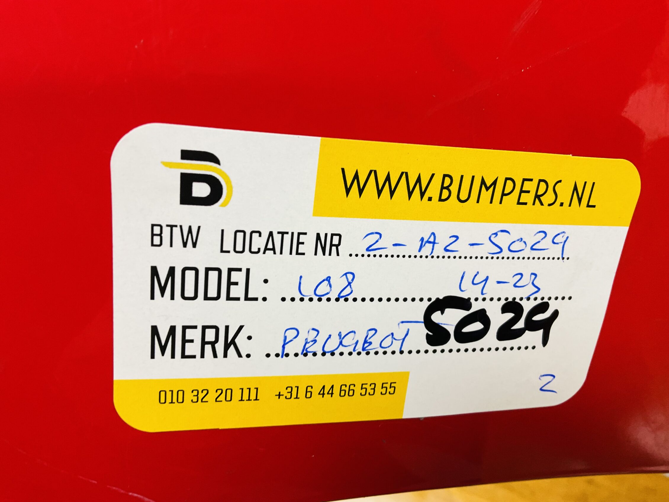 BUMPER Peugeot 108 2014-2023 VOORBUMPER 2-A2-5029z