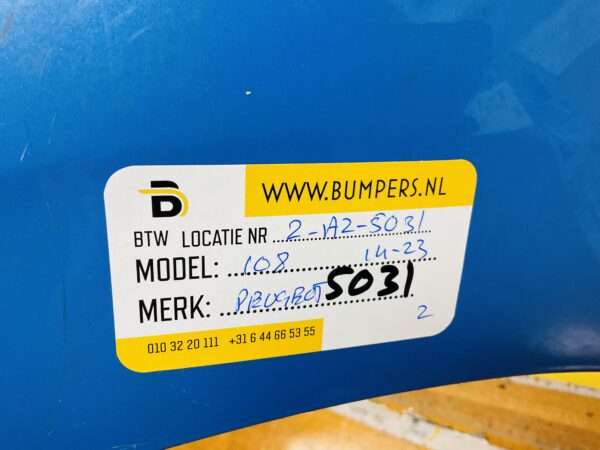 BUMPER Peugeot 108 2014-2023 VOORBUMPER 2-A2-5031z