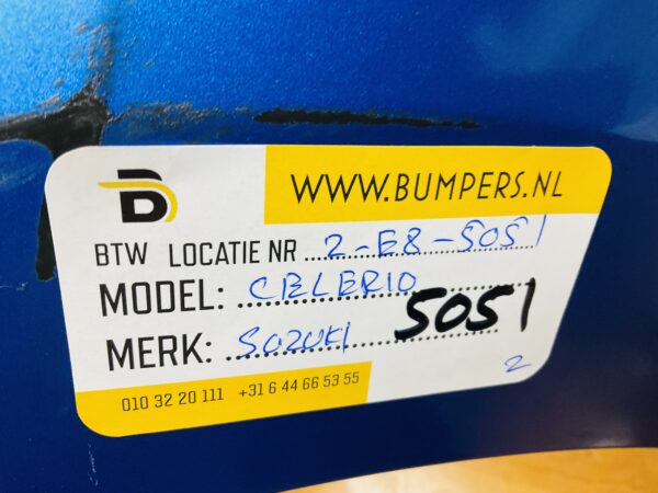 BUMPER Suzuki Celerio 2014-2023 VOORBUMPER 2-E8-5051z