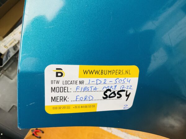 BUMPER Ford Fiesta MK8 2017-2022 VOORBUMPER 1-D2-5054z