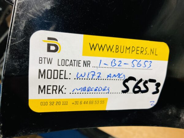 BUMPER Mercedes A Klasse W177 AMG 2019-2023 VOORBUMPER 1-B2-5653z