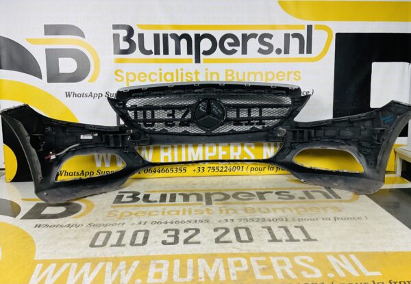 BUMPER Mercedes C Klasse W205 Normaal 2014-2014 VOORBUMPER 1-A9-5656z