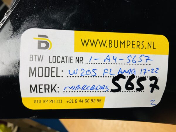 BUMPER Mercedes C Klasse W205 AMG Facelift 2017-2022 VOORBUMPER 1-A4-5657z