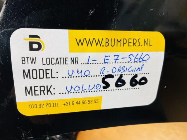 BUMPER Volvo V40 Rdesign R-Design KLS VOORBUMPER 1-E7-5660z