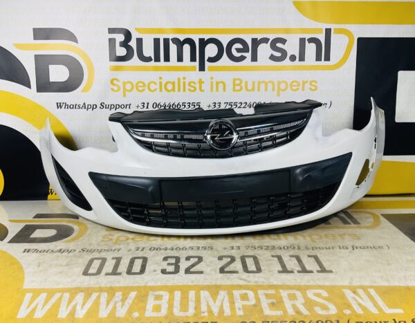 BUMPER Opel Corsa D Facelift 2011-2014 VOORBUMPER 2-i1-5695z