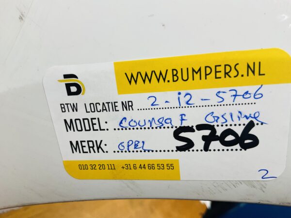 BUMPER Opel Corsa F GS-Line GSline  2019-2024 VOORBUMPER 2-i2-5706z