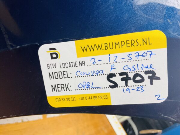 BUMPER Opel Corsa F GS-Line GSline  2019-2024 VOORBUMPER 2-i2-5707z
